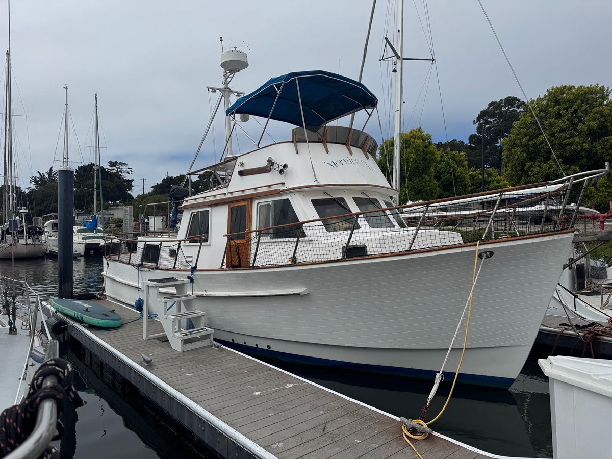 1984 Monk 36 Trawler - Sold Boat