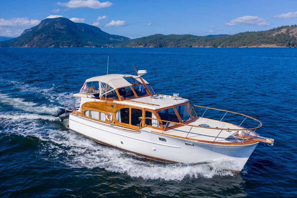 1958 Monk Triple Deck Cruiser - Sold Boat