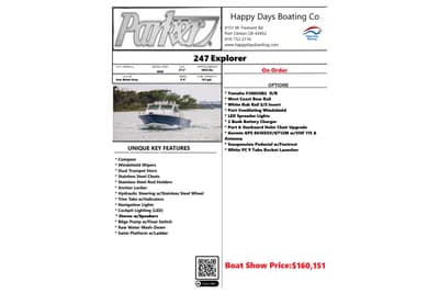BOATZON | Parker 247 Explorer 2026