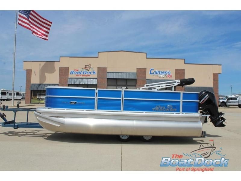 2026 Party Barge 18 DLX - Sold Boat