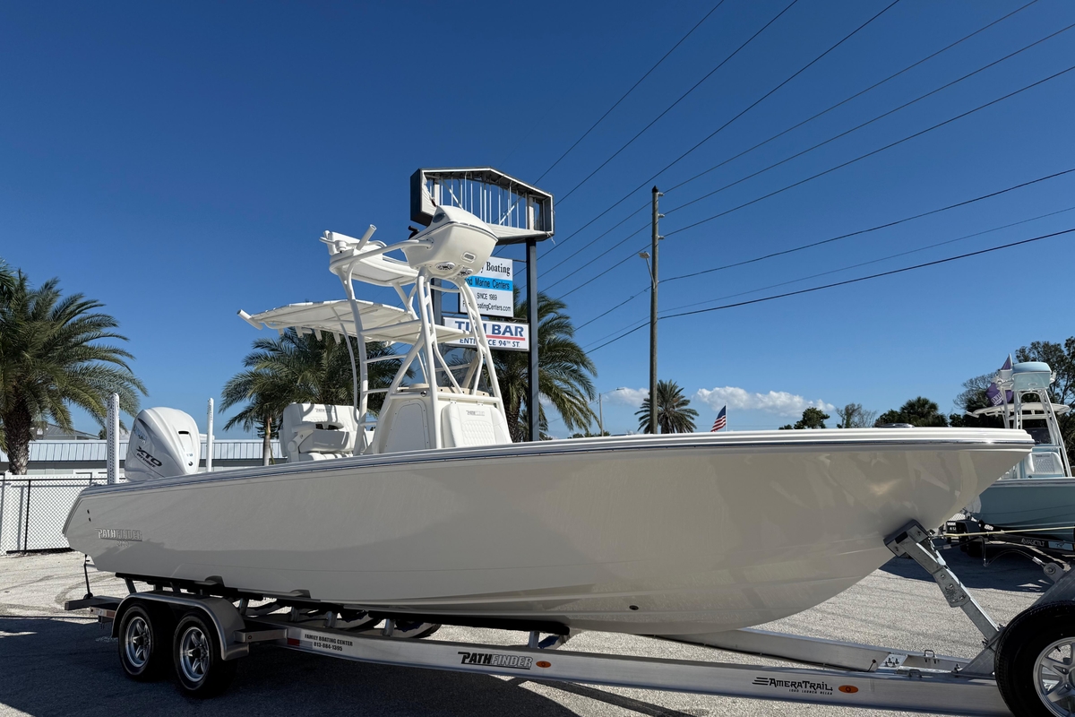 2025 Pathfinder 2700 Open - Sold Boat