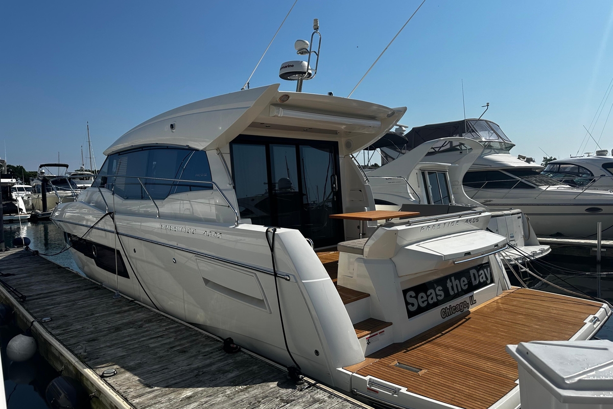 2018 Prestige 460 - Sold Boat