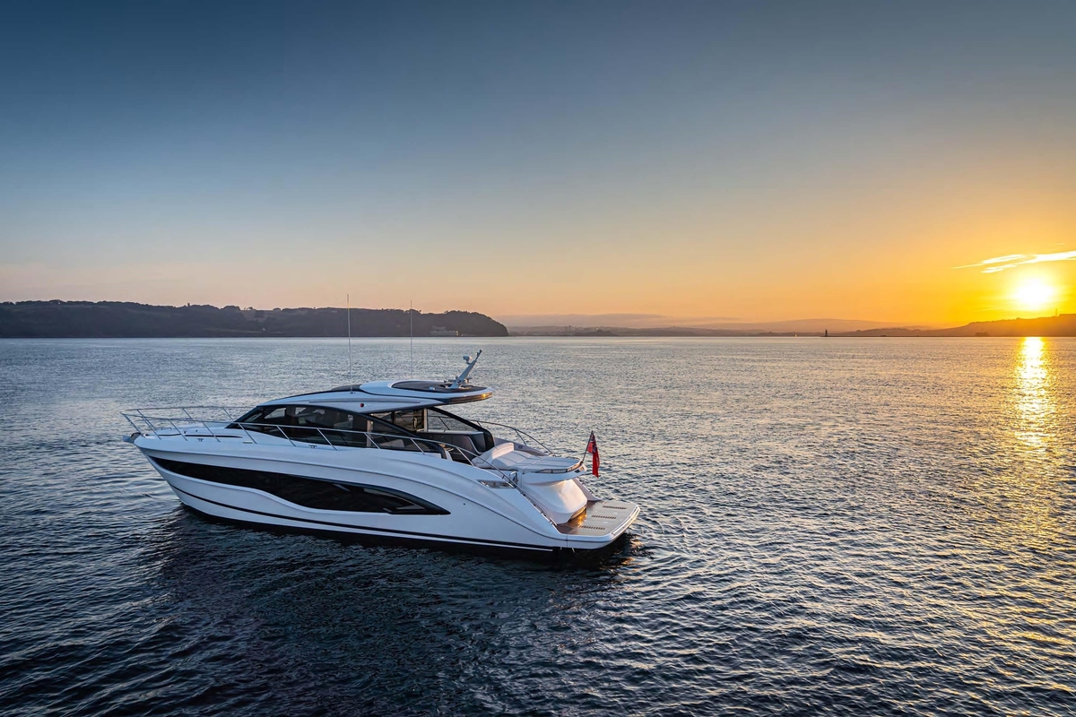 2026 Princess V55 Express - Sold Boat