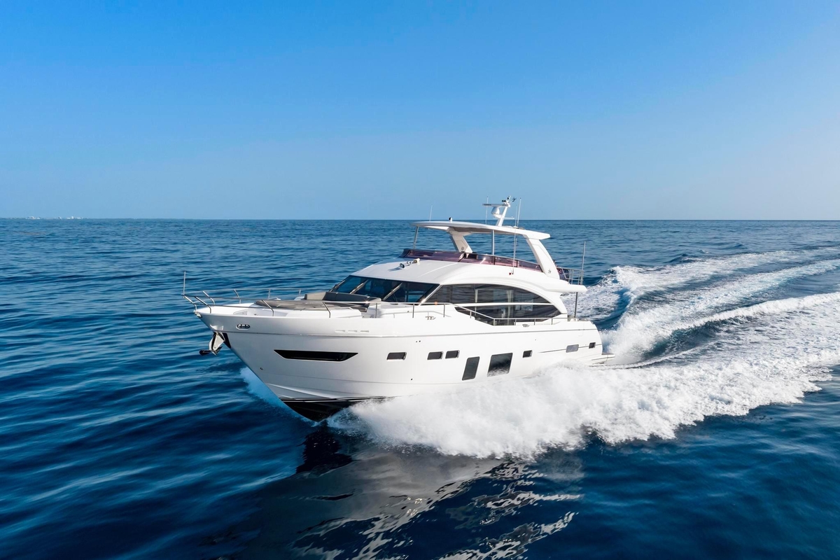 2018 Princess Y75 - Sold Boat