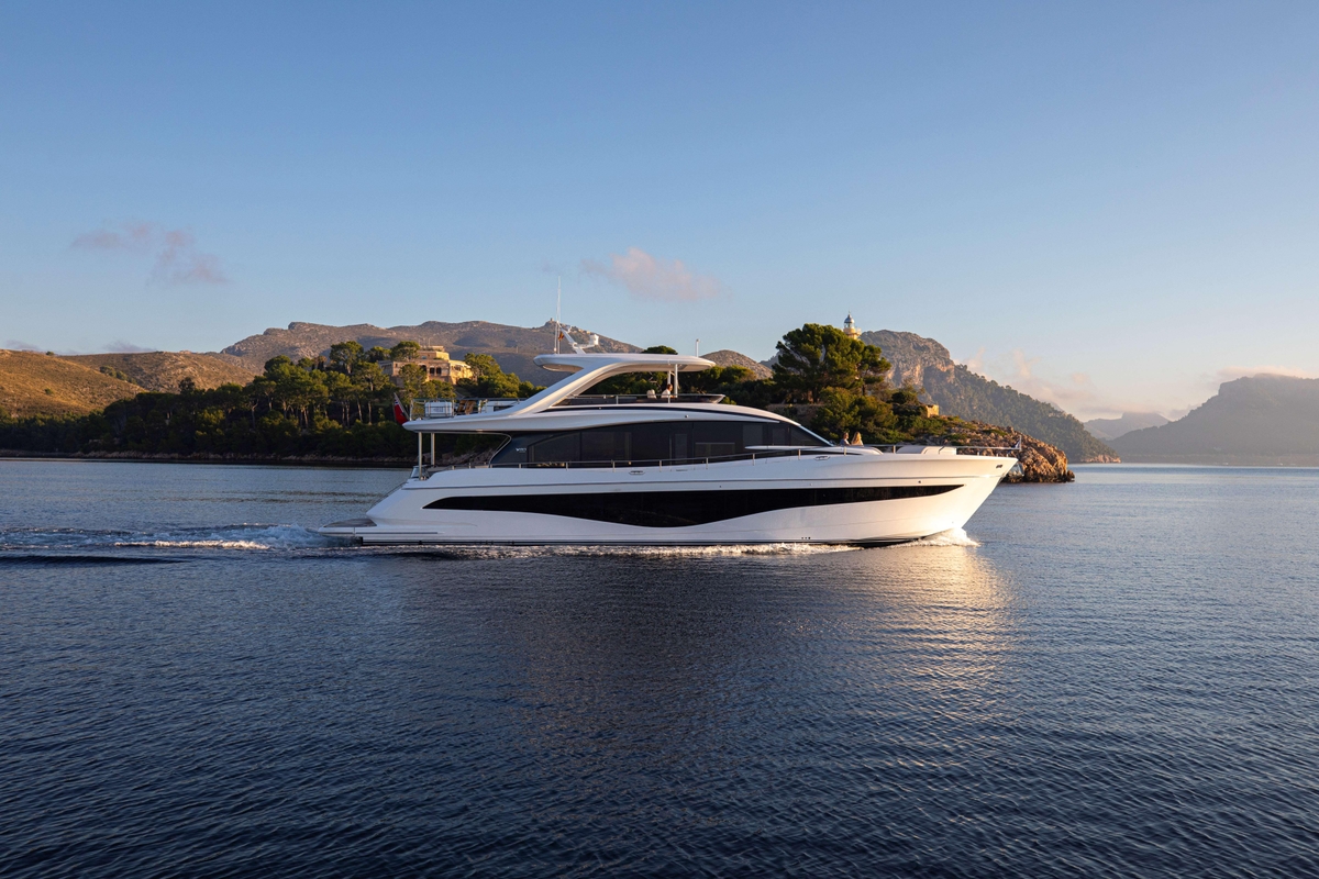 2026 Princess Y80 - Sold Boat