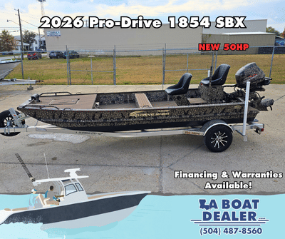 BOATZON | Pro Drive 1854 SBX TD 2026
