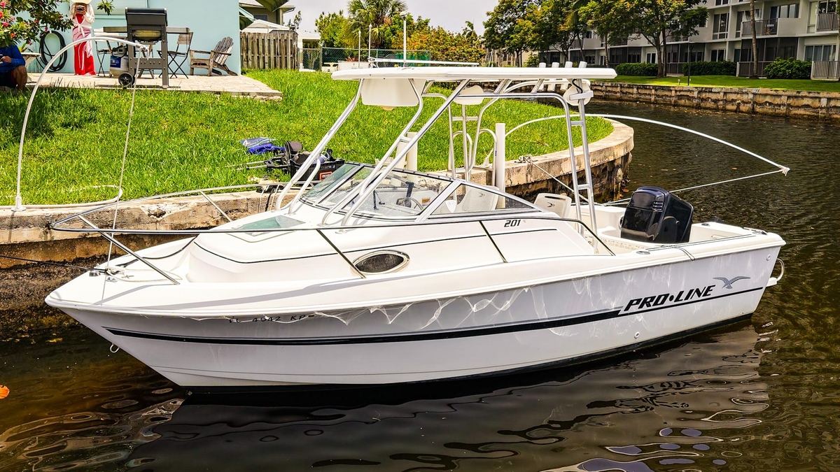 1999 Pro-Line 201 Walkaround - Sold Boat