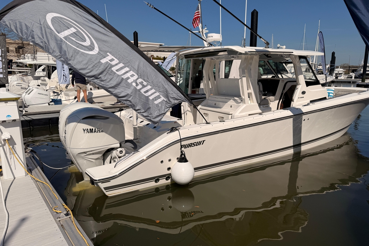 2026 Pursuit S 328 Sport - Sold Boat