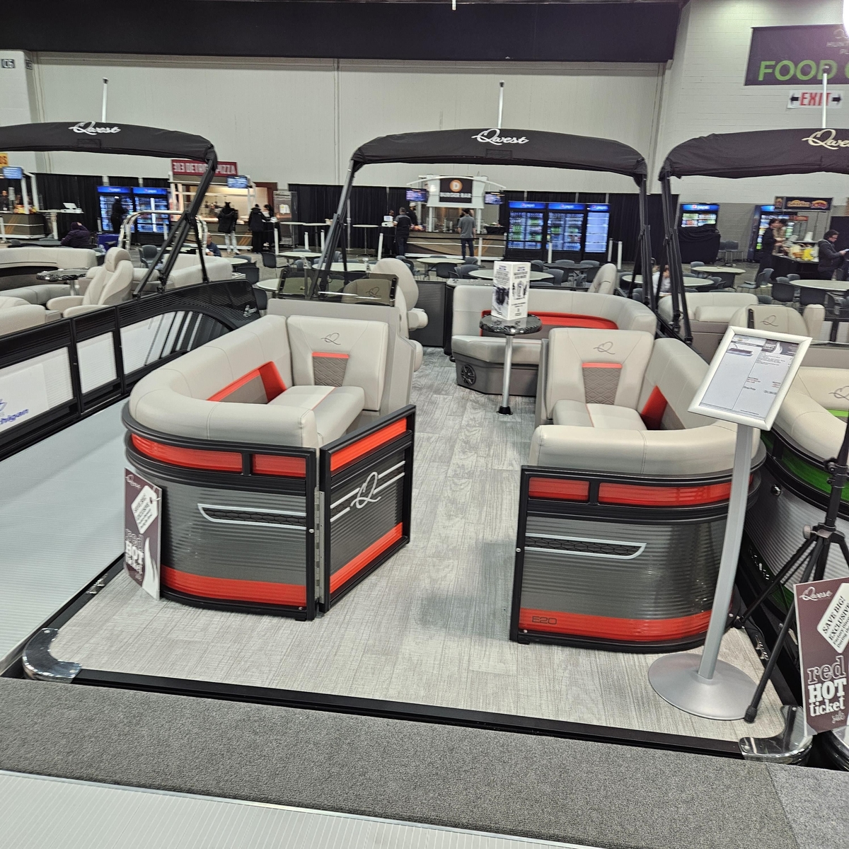 2025 Qwest Pontoons 20 XRE Cruise - Sold Boat