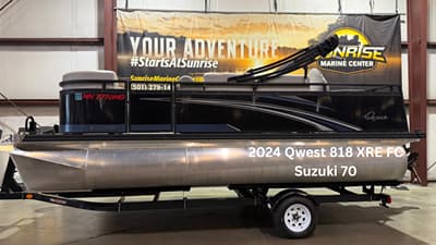 BOATZON | Qwest Pontoons 818 XRE FC wSuzuki 70 2024