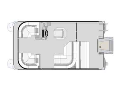 BOATZON | Qwest Pontoons E16 Lanai Q2 Hull 2025 BOATZON | Qwest Pontoons E16 Lanai Q2 Hull 2025