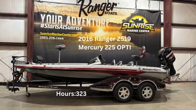 BOATZON | Ranger Boats Z519 w Mercury 225 OPTI 2016