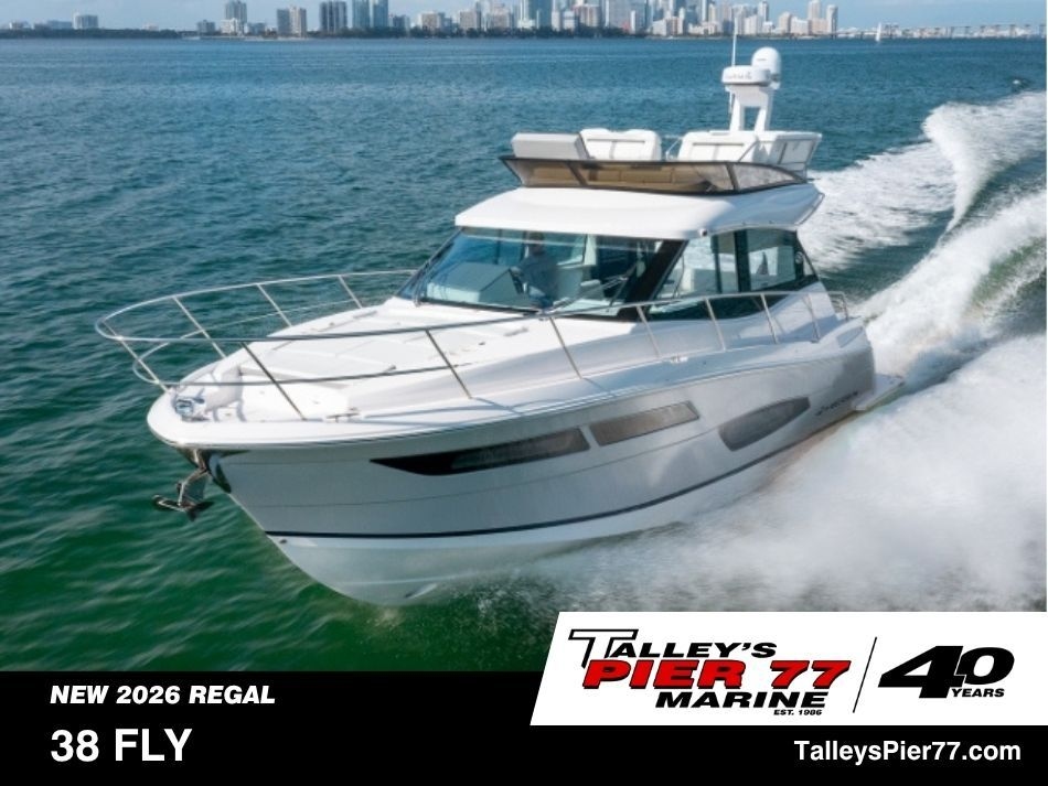 2026 Regal 38 Fly - Sold Boat