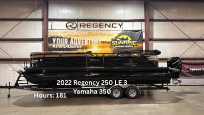 BOATZON | Regency 250 LE 3 W Mercury 350 2022