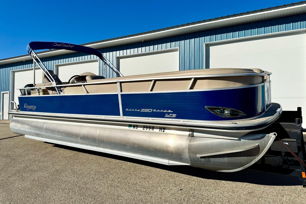 2012 Regency Sun Tracker Party Barge - Sold Boat