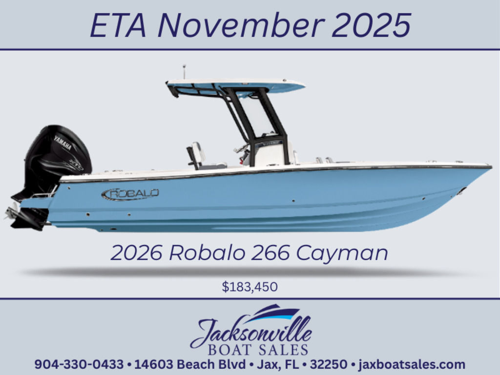2026 Robalo 266 Cayman - Sold Boat
