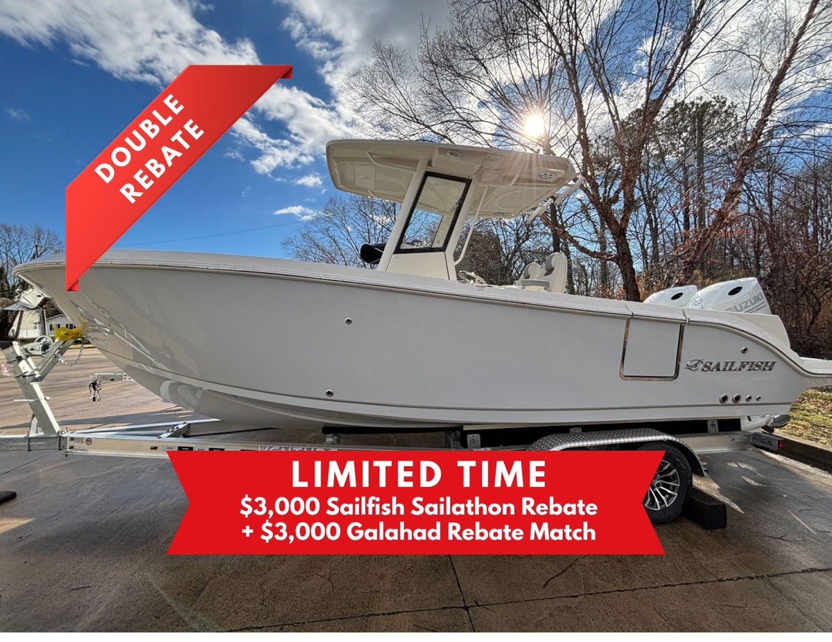 2026 Sailfish 252 CC - Sold Boat