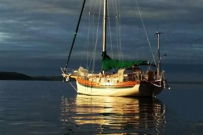 BOATZON | Sam L. Morse Bristol Chanel Cutter 28 1985