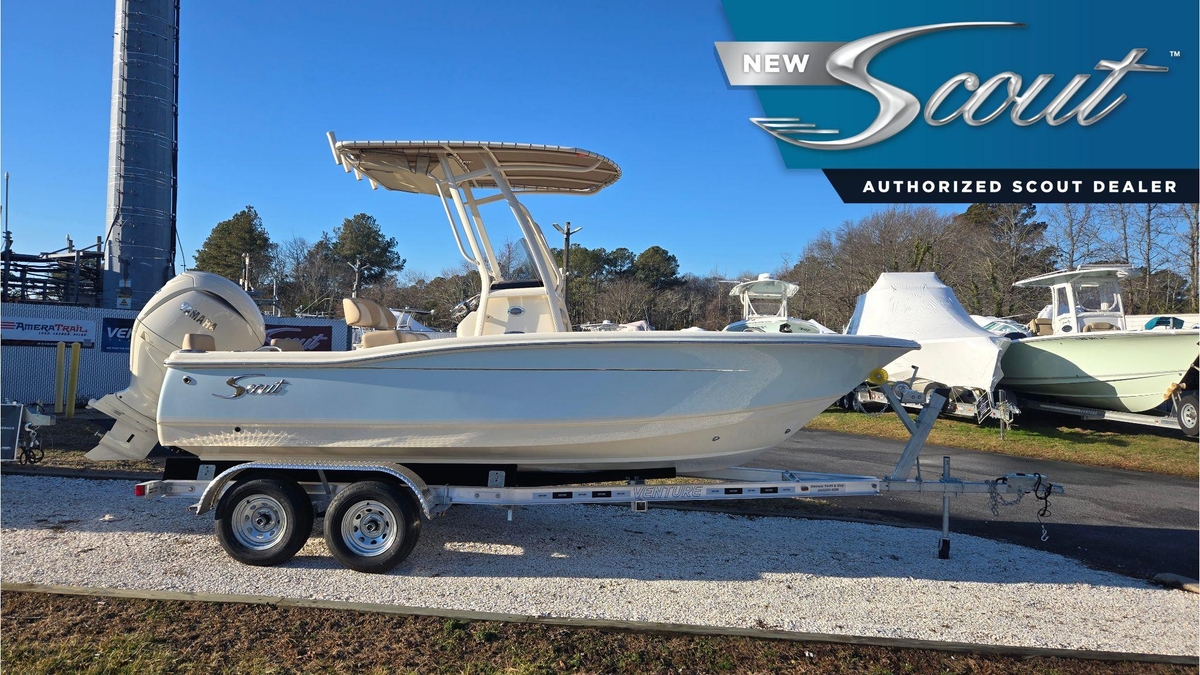 2026 Scout 195 Sportfish - Sold Boat
