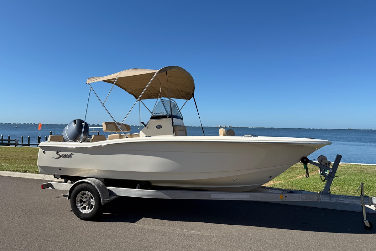 2026 Scout 195 Sportfish - Sold Boat