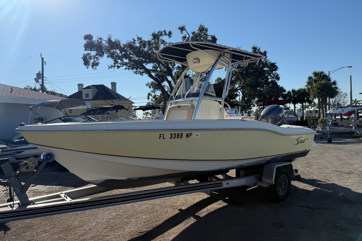 2008 Scout 205 Sportfish - Sold Boat