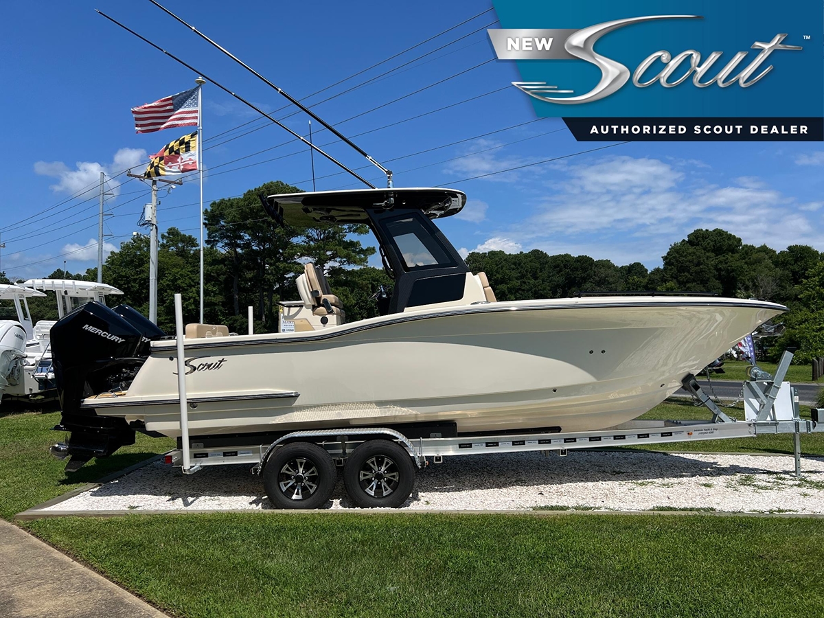 2027 Scout 260 LXF - Sold Boat