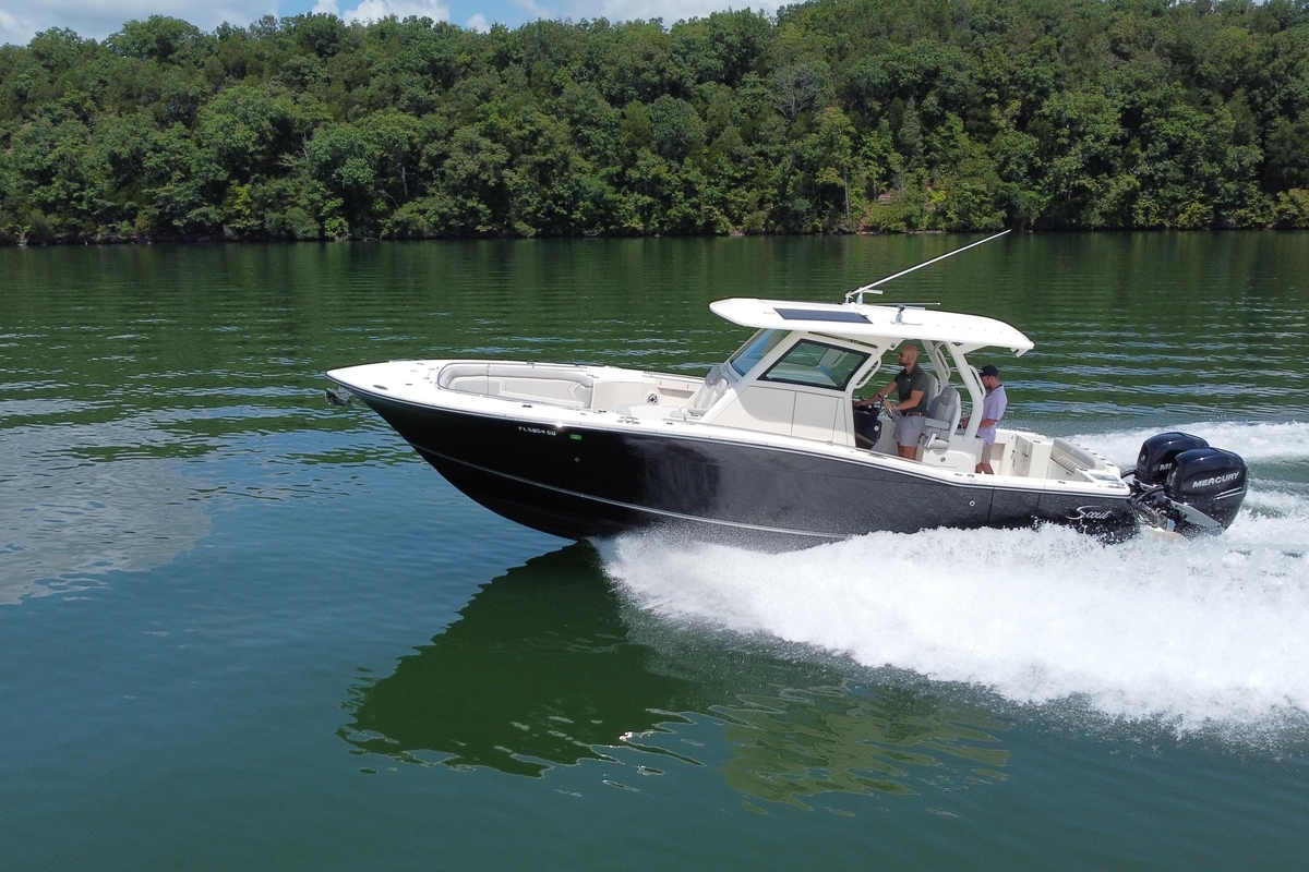 2021 Scout 330 LXF - Sold Boat
