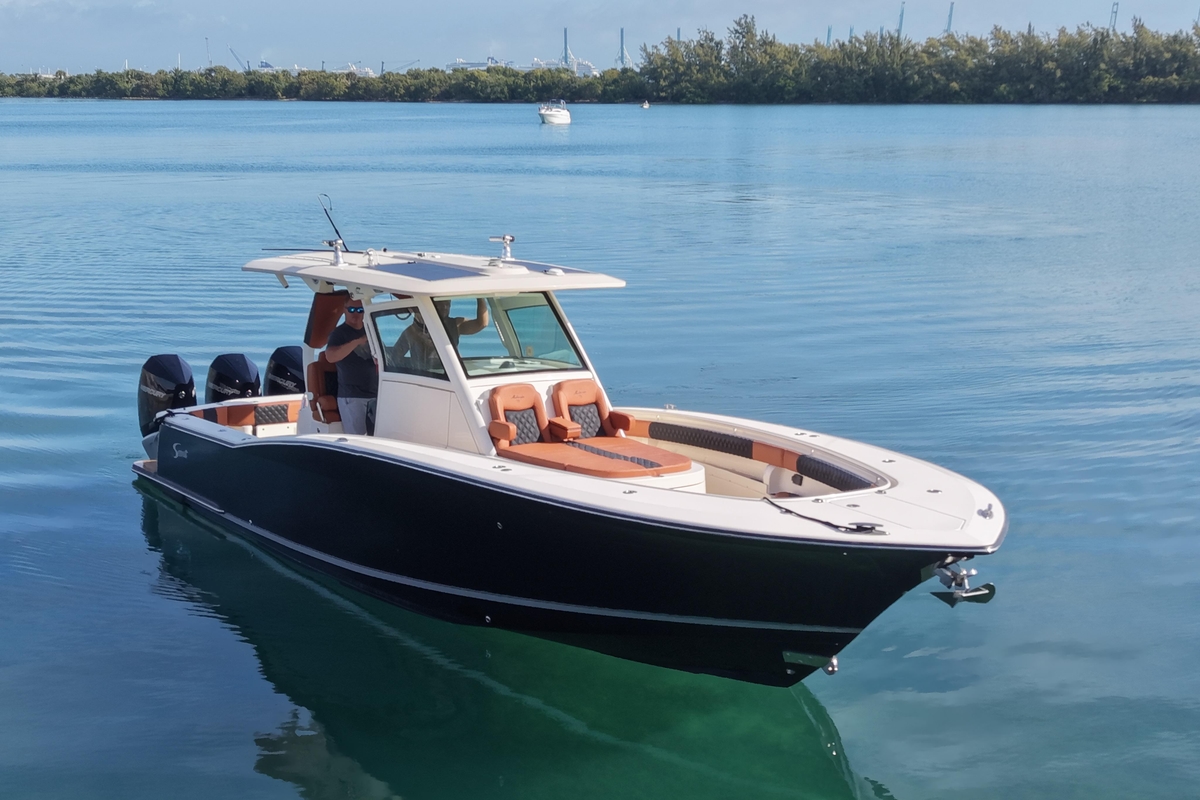 2019 Scout 355 LXF - Sold Boat