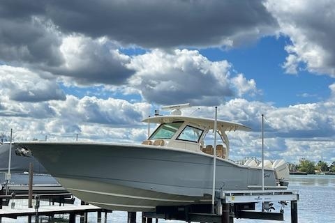 2019 Scout 355 LXF - Sold Boat