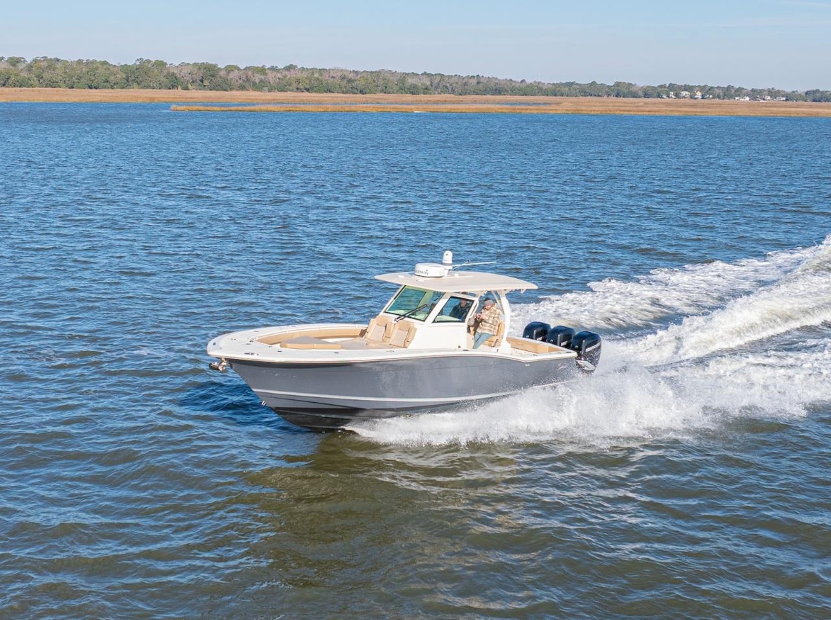 2019 Scout 355 LXF - Sold Boat