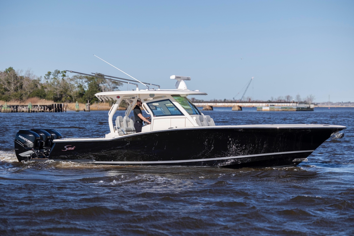 2019 Scout 355 LXF - Sold Boat