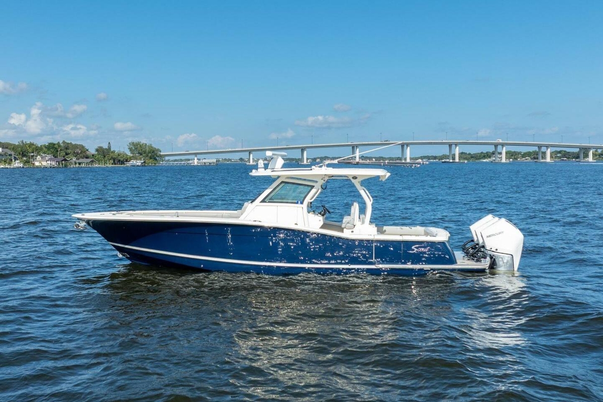 2023 Scout 355 LXF - Sold Boat