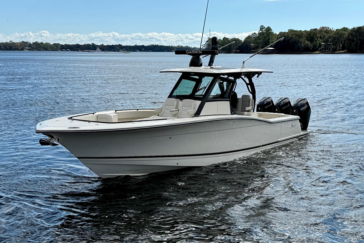 2026 Scout 357 LXF - Sold Boat