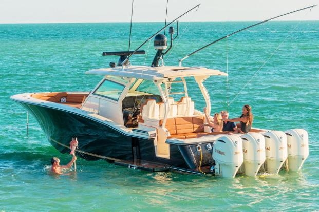 2017 Scout 420 LXF - Sold Boat