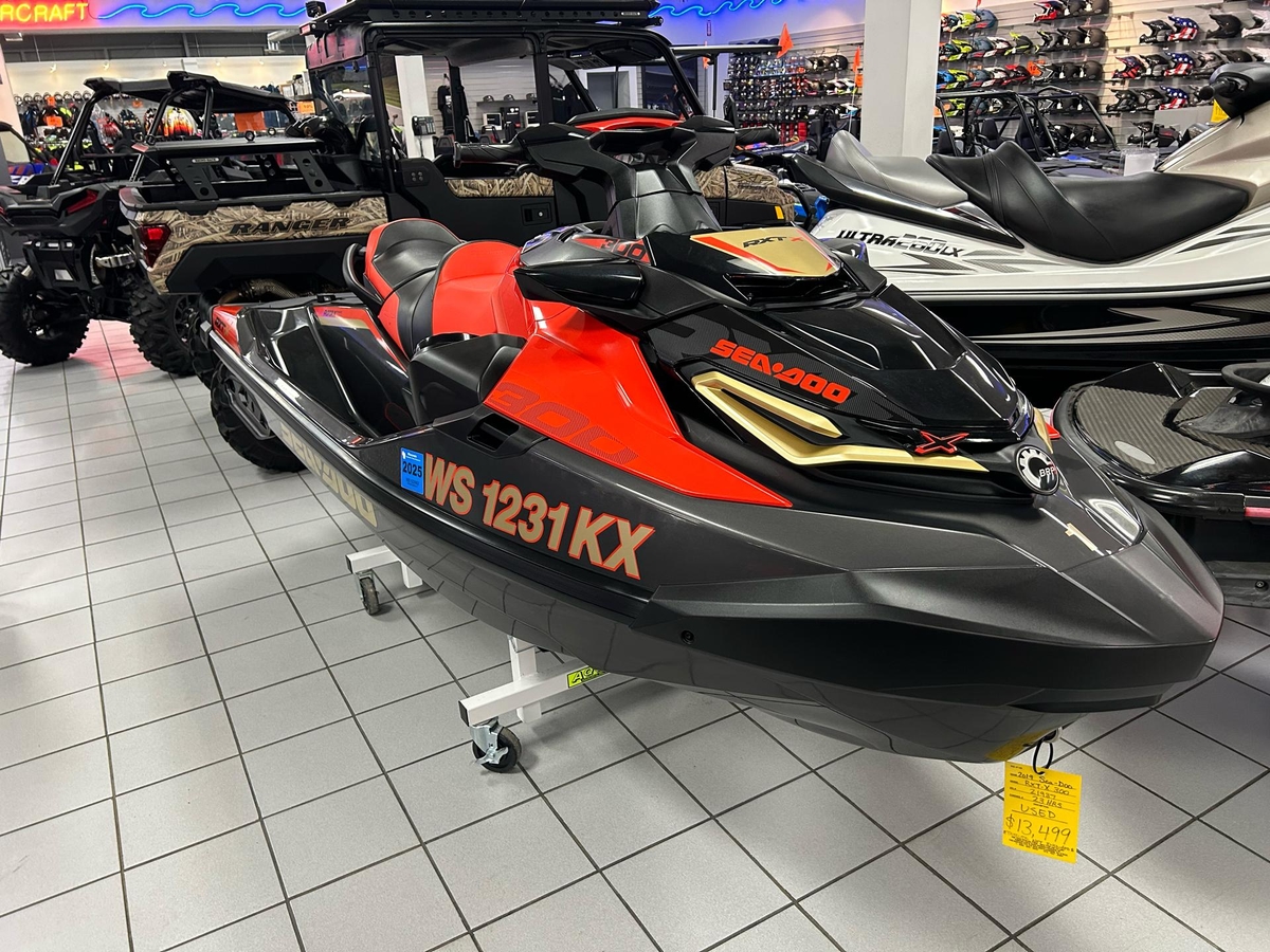 2019 Sea-Doo RXTX 300 iBR Sound System - Sold Boat