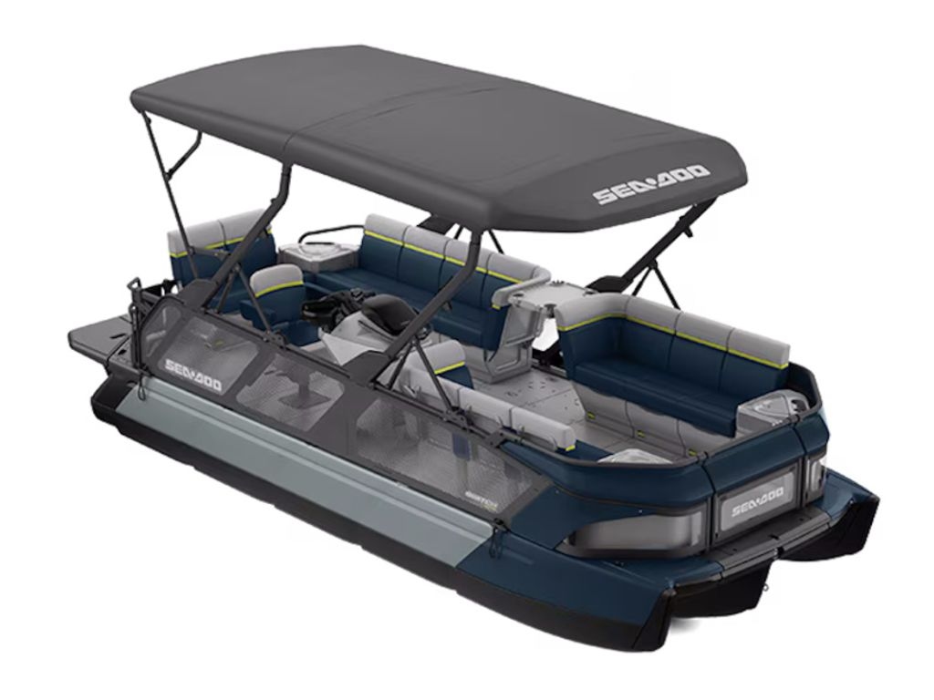 2026 Sea-Doo Switch Cruise Limited 21  300 hp  Double Bimini Galvanized - Sold Boat