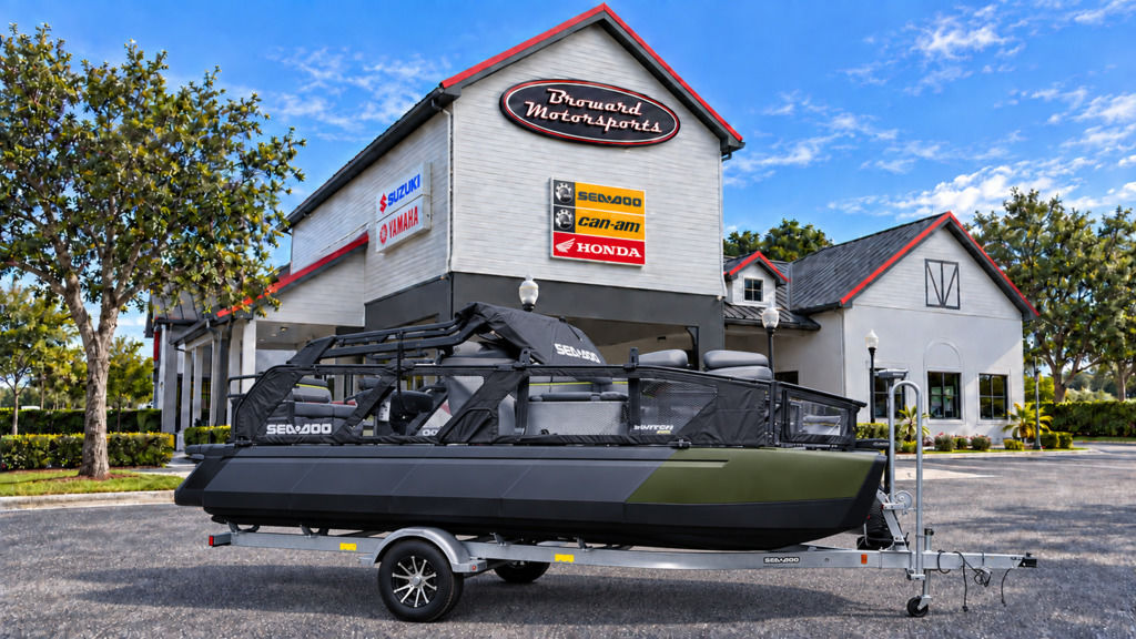 2026 Sea-Doo Switch Fish 18  230 hp Galvanized - Sold Boat