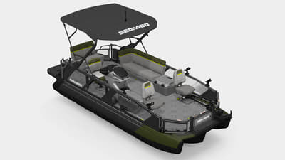 BOATZON | Sea-Doo Switch Fish 21  300 hp Galvanized 2026