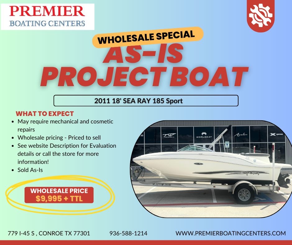 2011 Sea Ray 185 Sport - Sold Boat