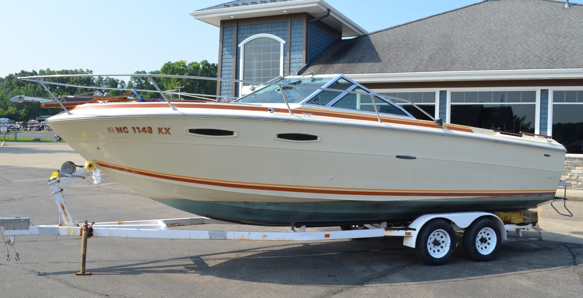 1981 Sea Ray 240 Cuddy - Sold Boat