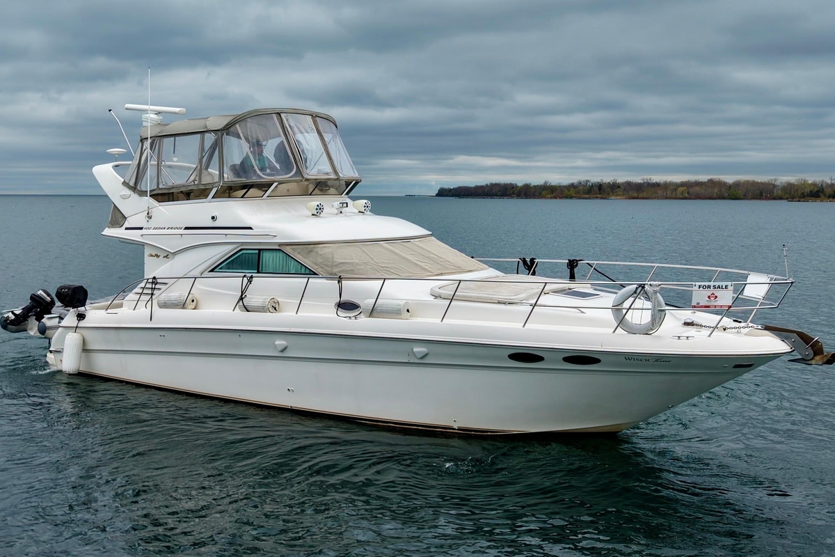 2000 Sea Ray 400 Sedan Bridge - Sold Boat