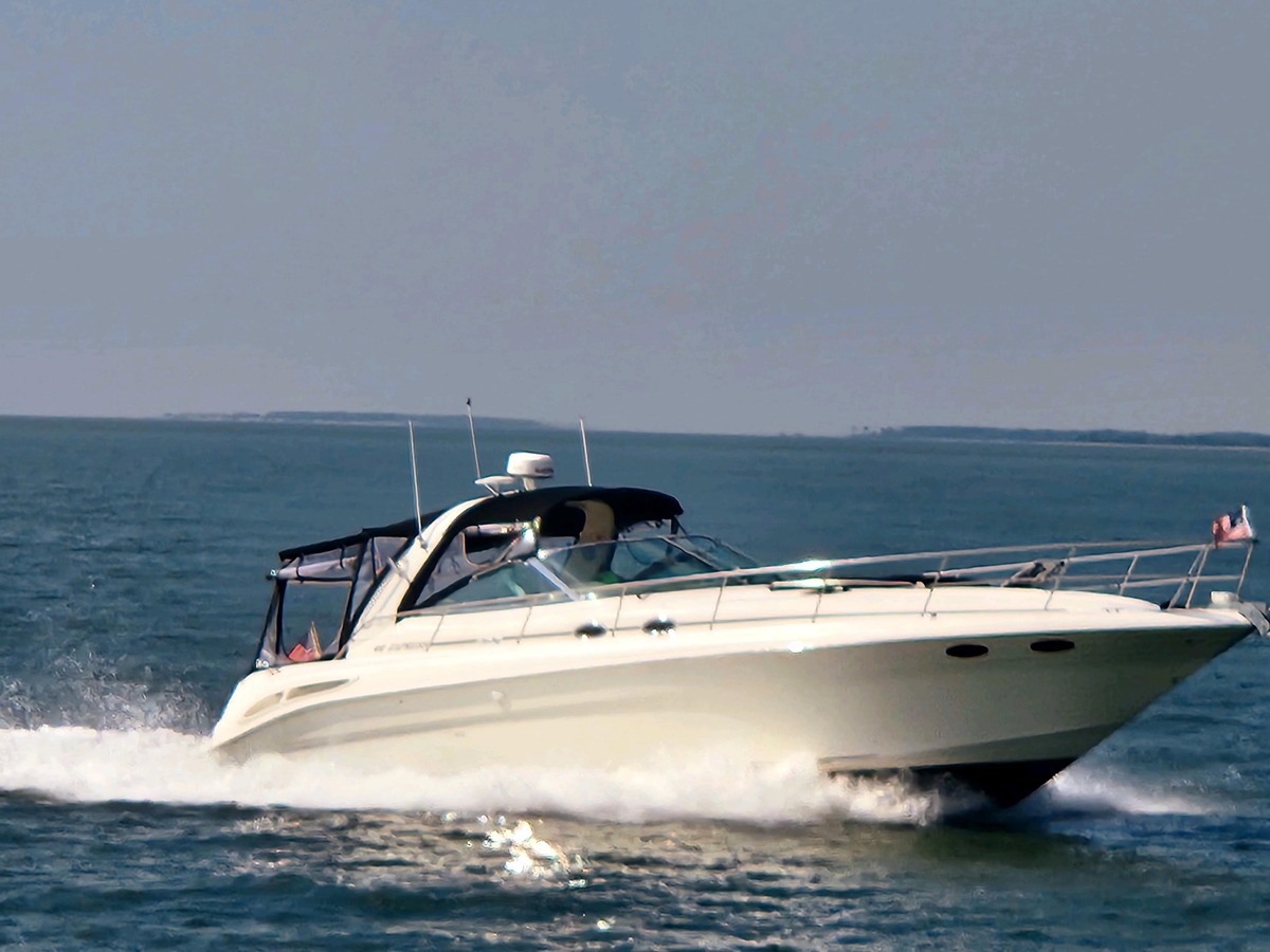 2000 Sea Ray 410 Express Cruiser - Sold Boat