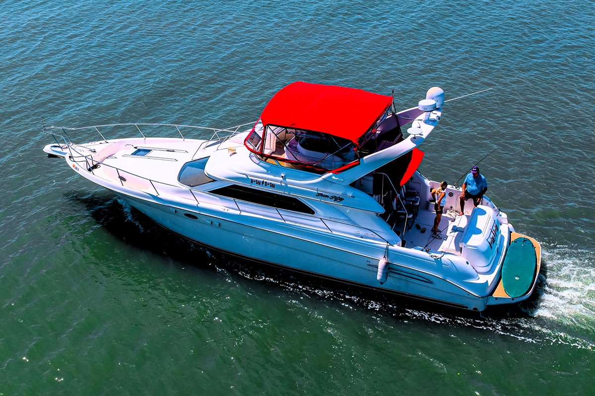2000 Sea Ray 450 Express Bridge - Sold Boat