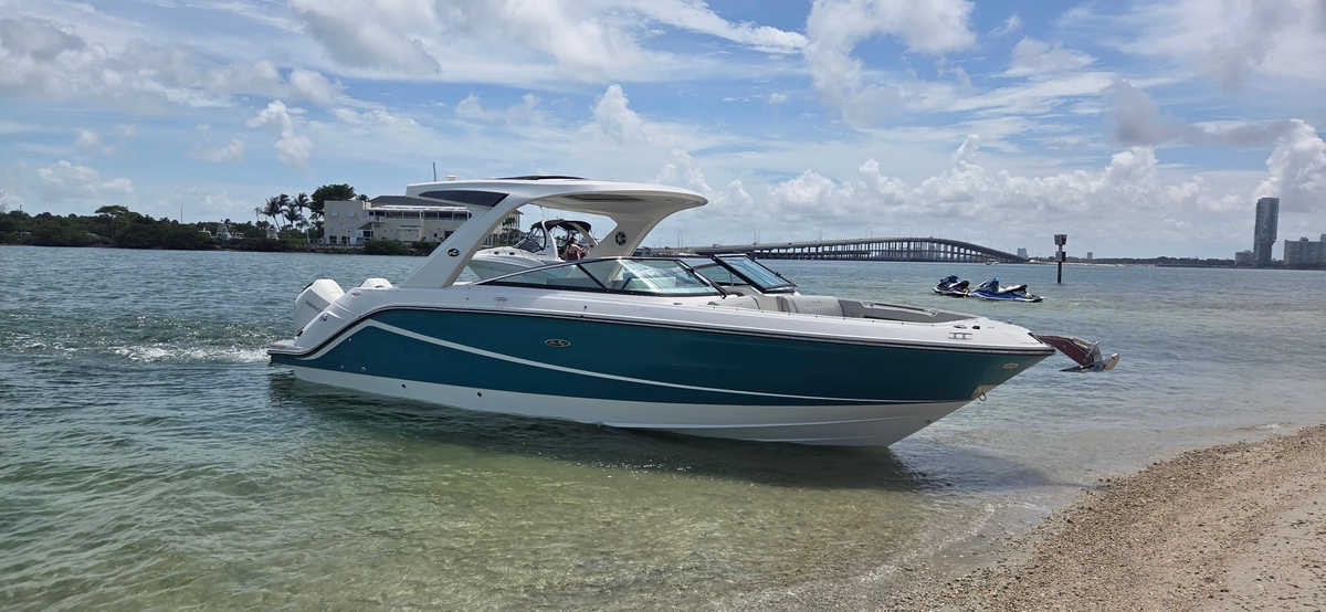 2021 Sea Ray SLX 310 Outboard - Sold Boat