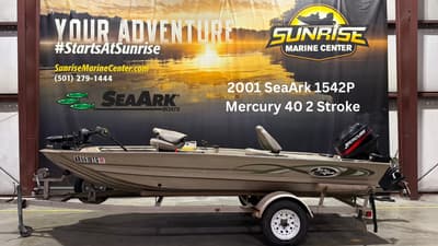 BOATZON | SeaArk 1542P W Mercury 40 2 Stroke 2001