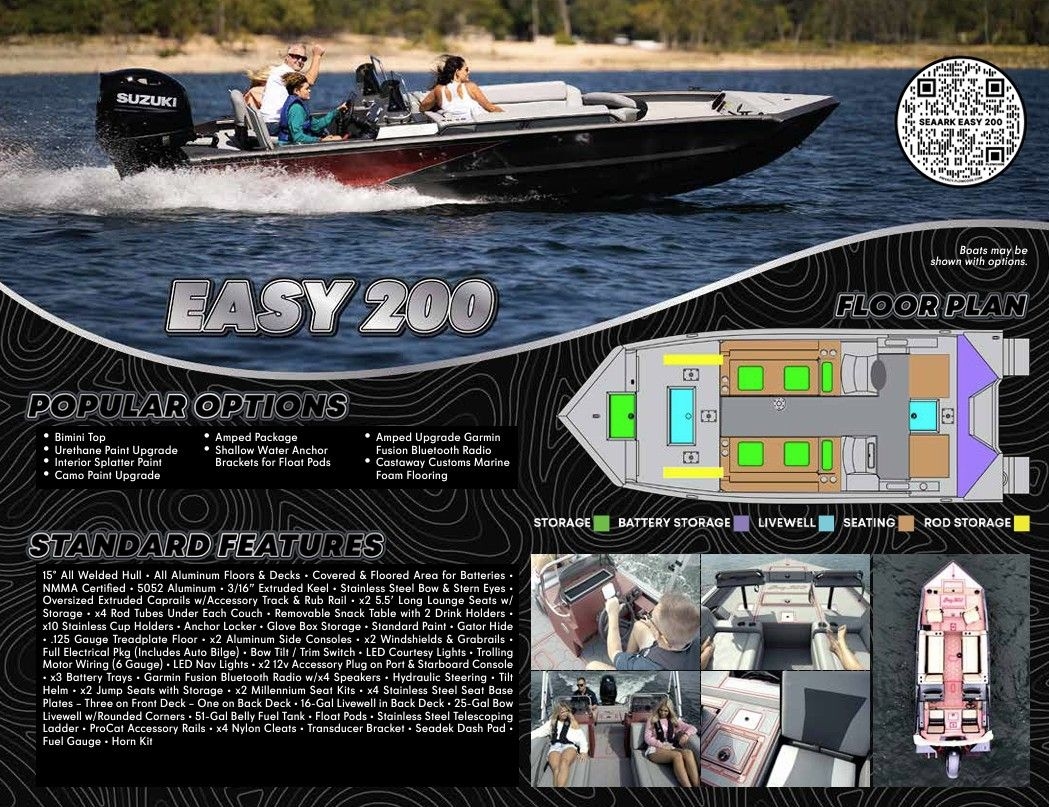 2027 SeaArk Easy 200 - Sold Boat