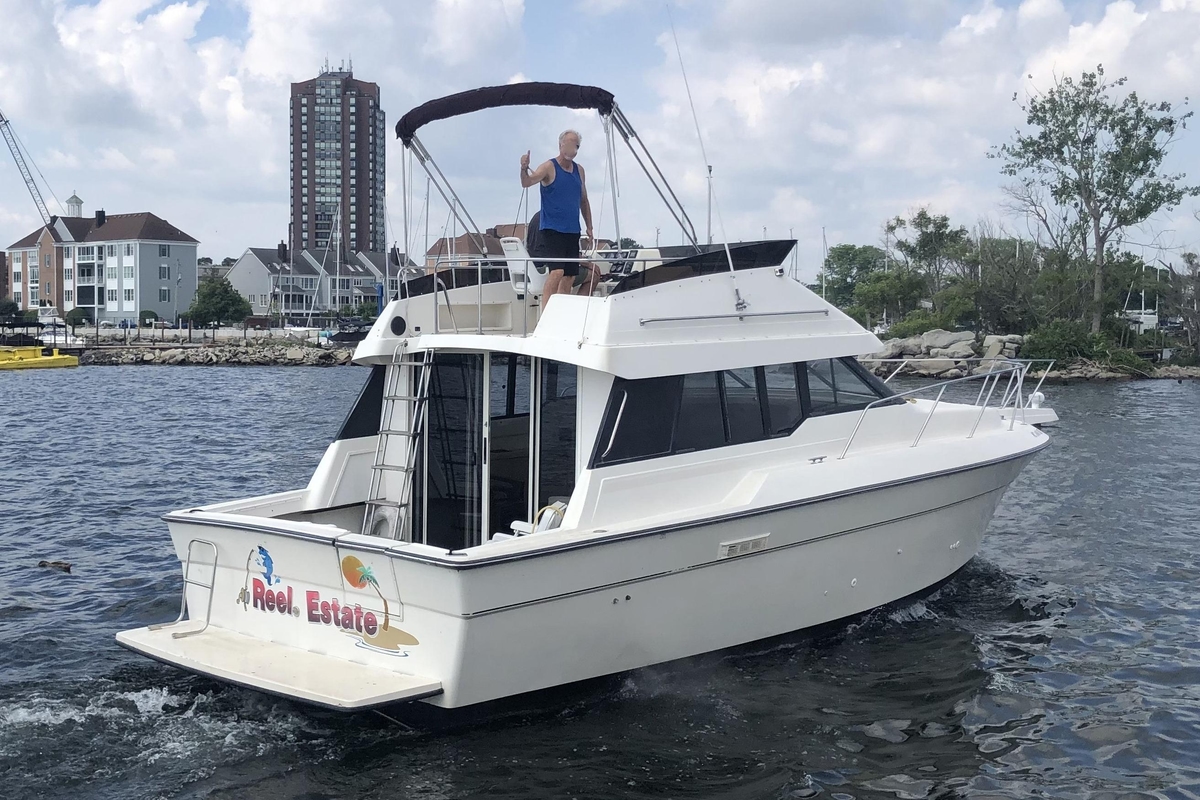 1990 Silverton 34 Convertible - Sold Boat