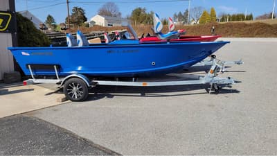 BOATZON | Smoker Craft Lazer 161 side console w Yamaha F60 In Stock 2026