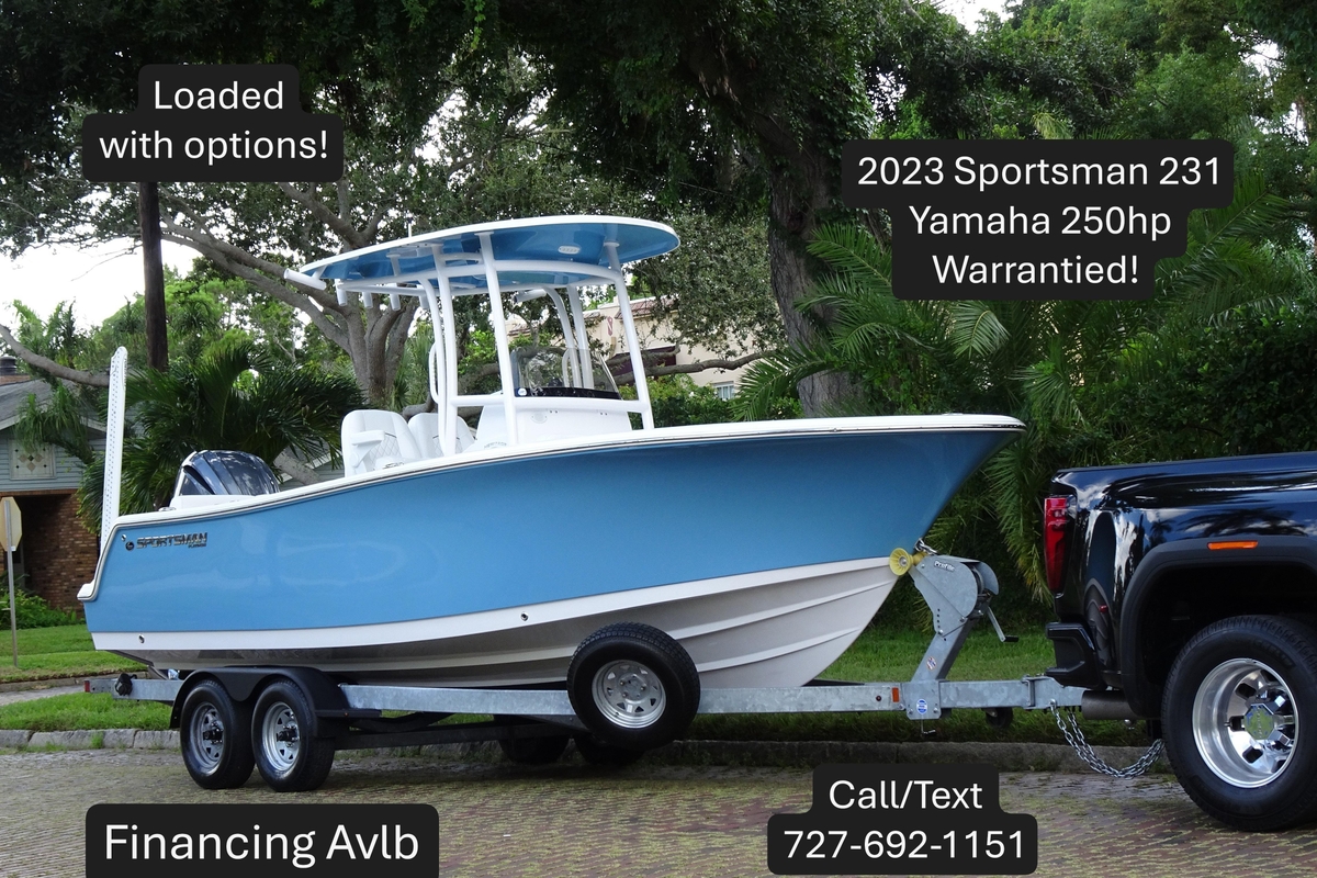 2023 Sportsman Heritage 231 Center Console - Sold Boat