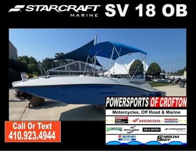 BOATZON | Starcraft Marine SV 18 OB 2026